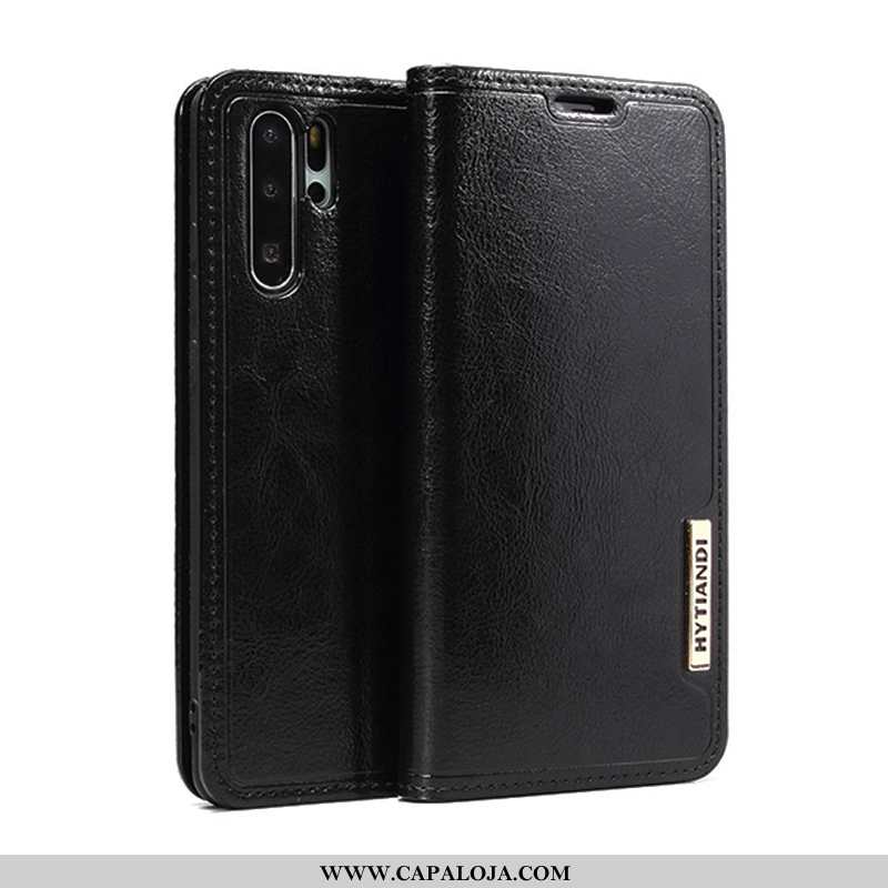 Capas Huawei P30 Pro Soft De Grau Couro Completa Castanho, Capa Huawei P30 Pro Protetoras Promoção