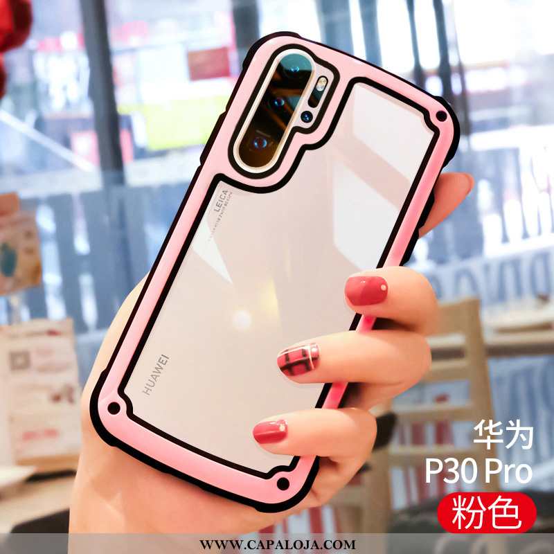 Capas Huawei P30 Pro Super Branco Soft, Capa Huawei P30 Pro Protetoras Baratas