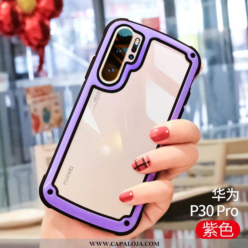 Capas Huawei P30 Pro Super Branco Soft, Capa Huawei P30 Pro Protetoras Baratas