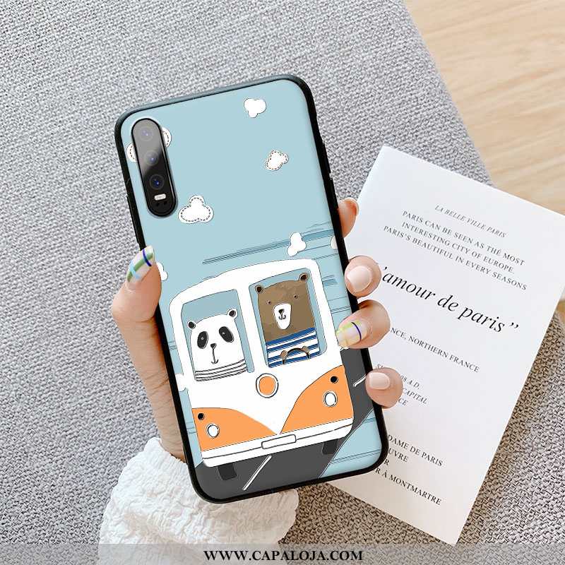 Capas Huawei P30 Protetoras Cases Soft Criativas Azul, Capa Huawei P30 Silicone Venda