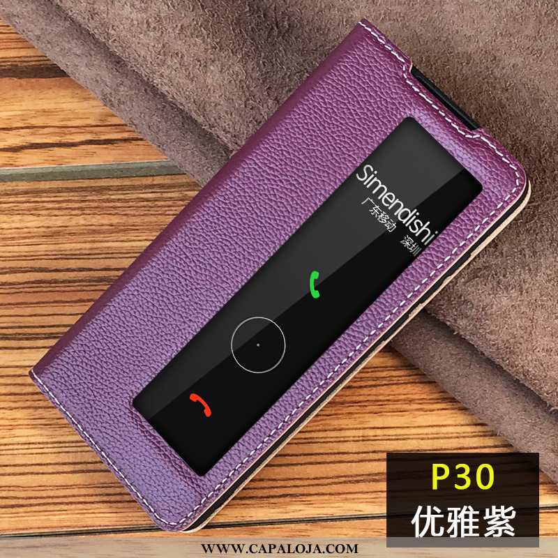 Capas Huawei P30 Slim Telemóvel Masculino Inteligente Champanhe, Capa Huawei P30 Protetoras Online