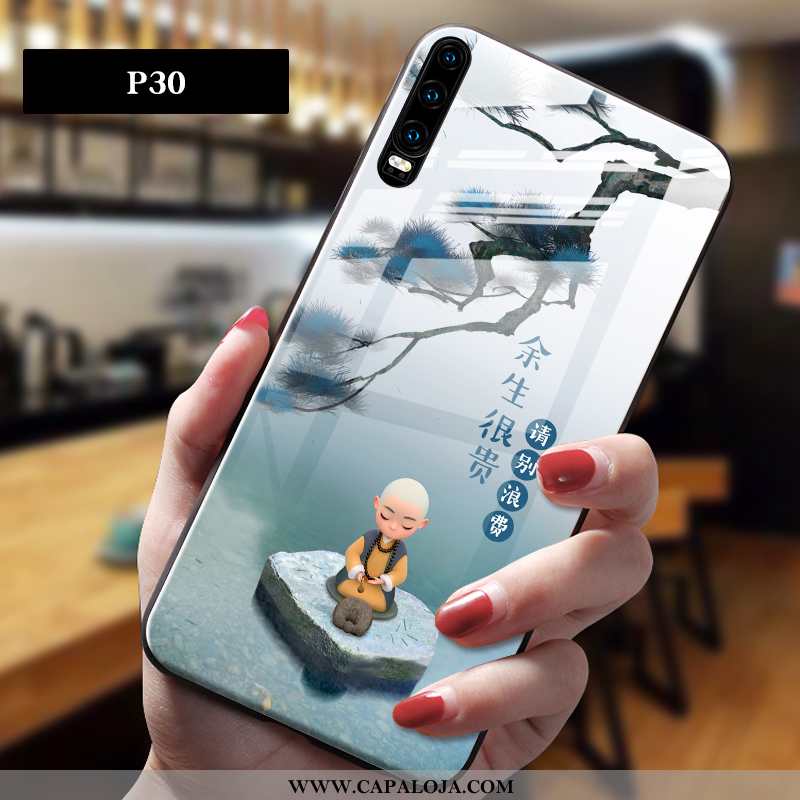 Capas Huawei P30 Soft Vidro Masculino Cases Cinza, Capa Huawei P30 Protetoras Comprar