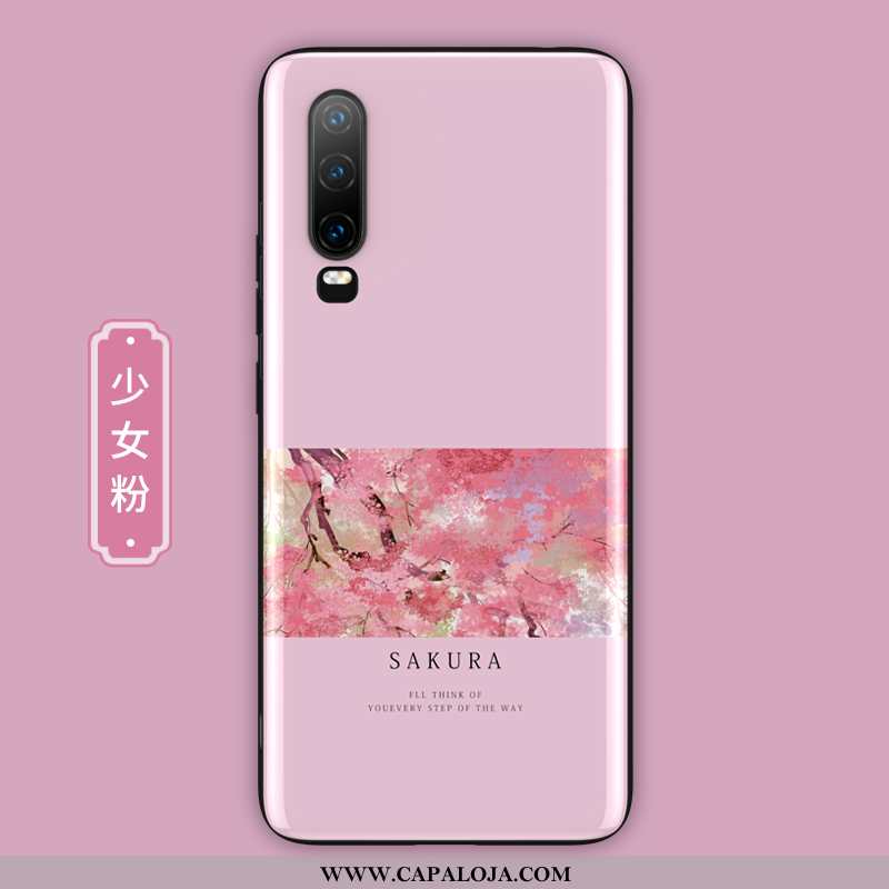 Capas Huawei P30 Super Vidro Vermelha Feminino Verde, Capa Huawei P30 Protetoras Promoção