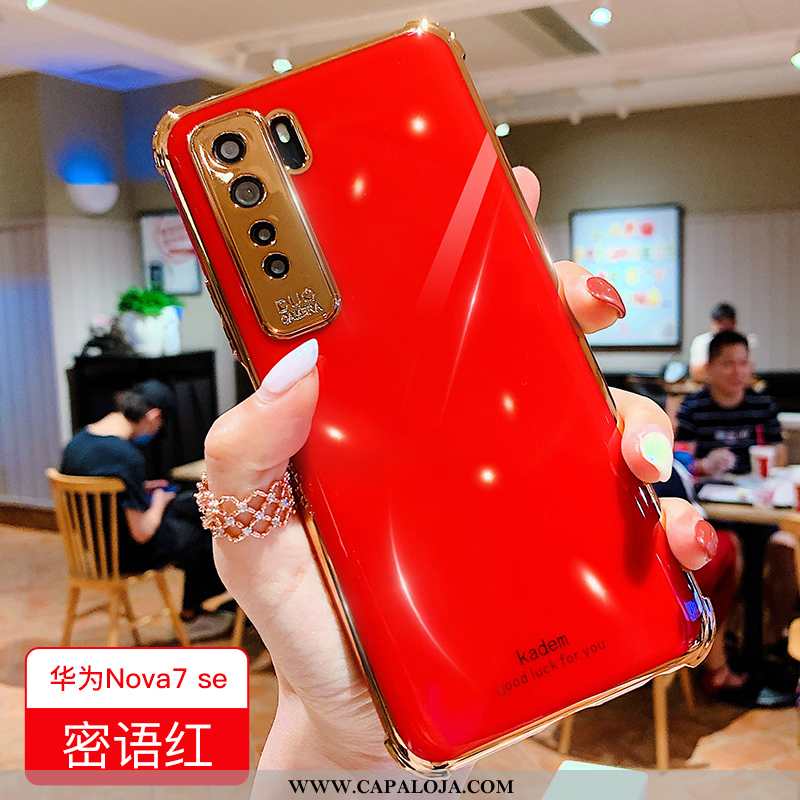 Capas Huawei P40 Lite 5g Protetoras Vermelha Tendencia Cases Verde, Capa Huawei P40 Lite 5g Silicone