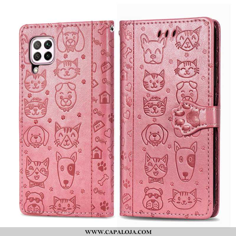 Capas Huawei P40 Lite Cordao Florido Feminino Lisas Roxo, Capa Huawei P40 Lite Desenho Animado Compr