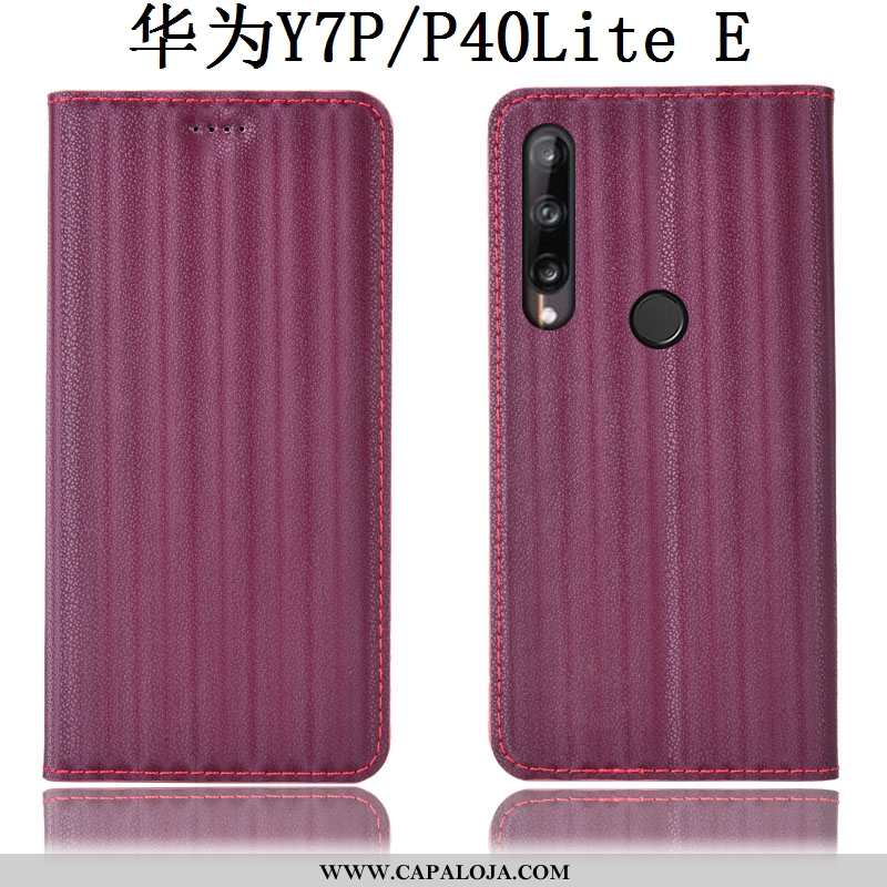 Capas Huawei P40 Lite E Couro Legitimo Antiqueda Preto, Capa Huawei P40 Lite E Protetoras Online