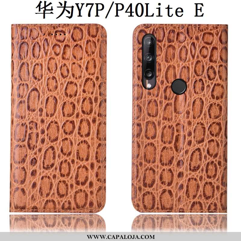 Capas Huawei P40 Lite E Couro Legitimo Cases Cor De Vinho Antiqueda Bordô, Capa Huawei P40 Lite E Pr