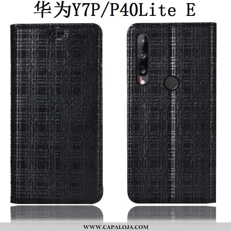 Capas Huawei P40 Lite E Protetoras Telemóvel Cases Cinza, Capa Huawei P40 Lite E Couro Legitimo Vend