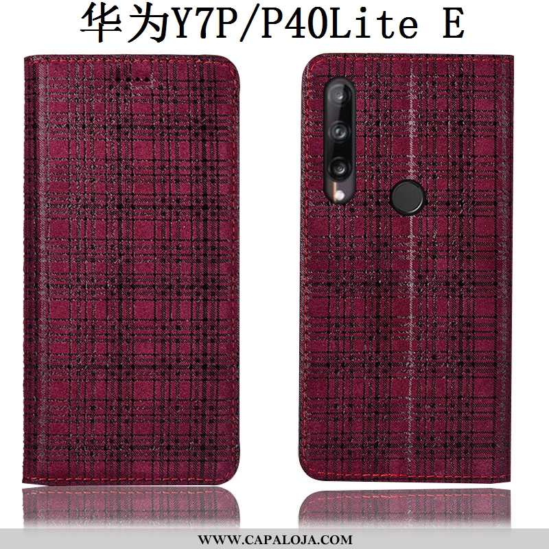 Capas Huawei P40 Lite E Protetoras Telemóvel Cases Cinza, Capa Huawei P40 Lite E Couro Legitimo Vend