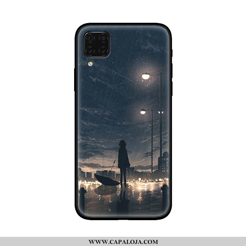 Capas Huawei P40 Lite Protetoras Telemóvel Estrelado Soft Rosa, Capa Huawei P40 Lite Estiloso Barato