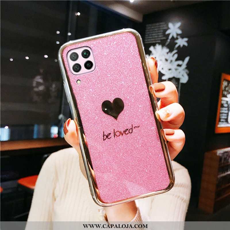 Capas Huawei P40 Lite Tendencia Cases Completa Antiqueda Verde, Capa Huawei P40 Lite Protetoras Bara