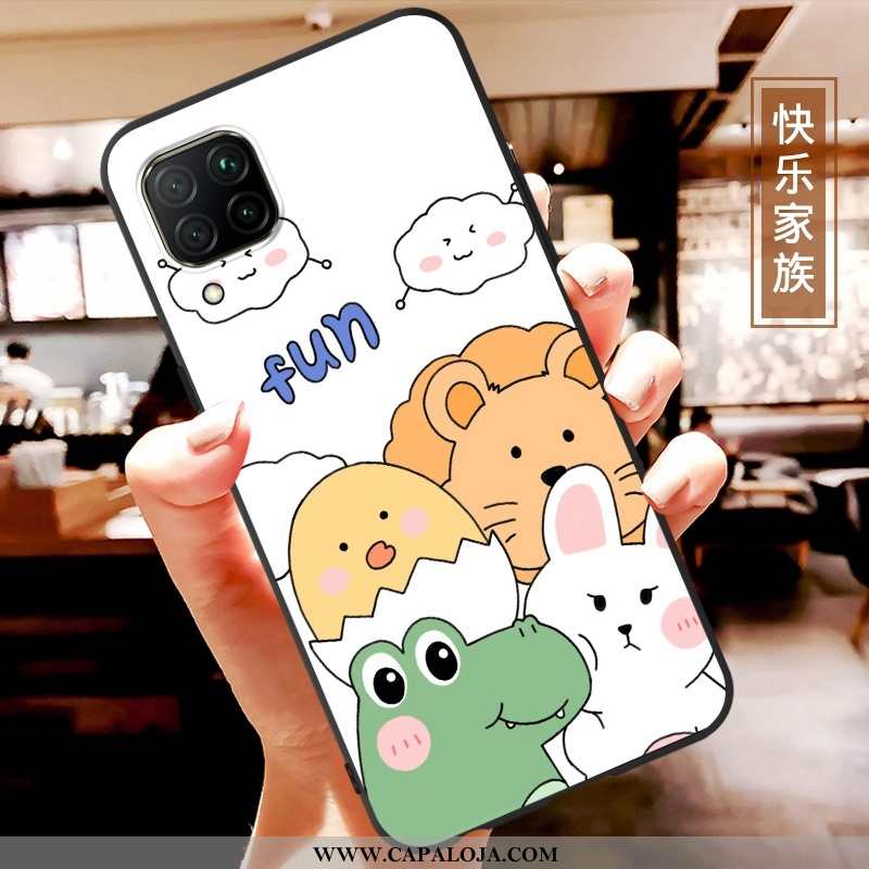 Capas Huawei P40 Lite Tendencia Slim Telemóvel Branco, Capa Huawei P40 Lite Soft Barato