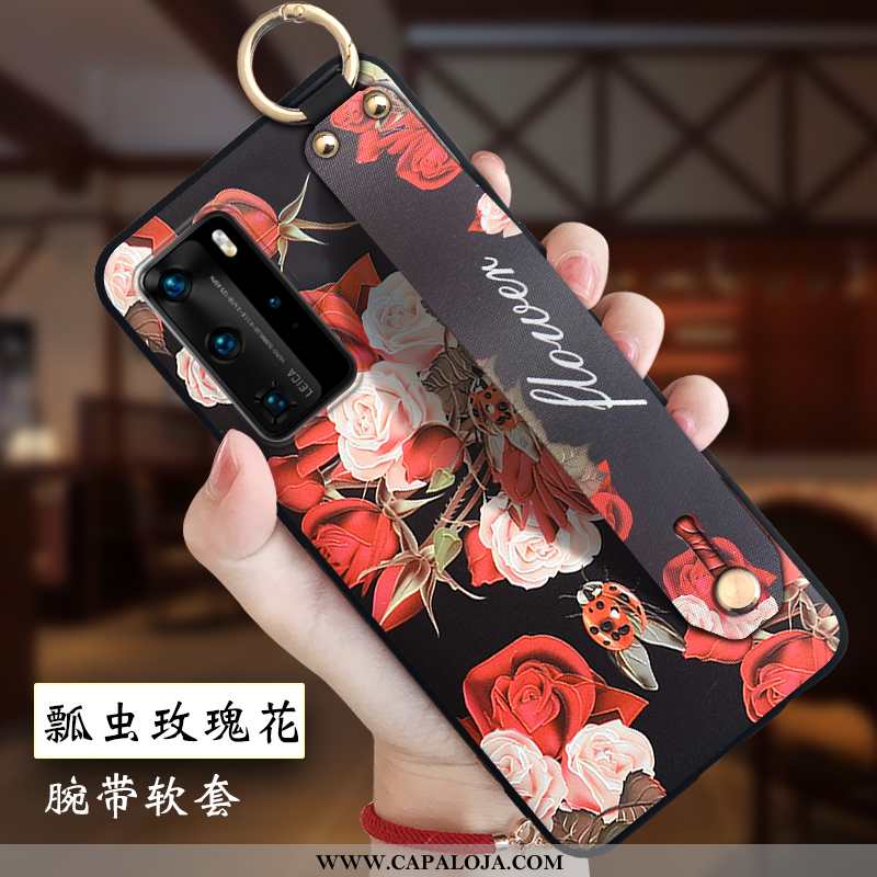 Capas Huawei P40 Pro Personalizada Slim Silicone Bordô, Capa Huawei P40 Pro Criativas Comprar