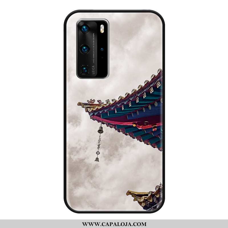 Capas Huawei P40 Pro Protetoras Cases Masculino Cinza, Capa Huawei P40 Pro Silicone Promoção