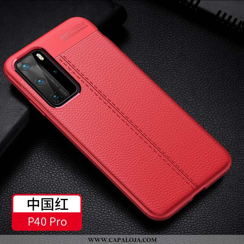 Capas Huawei P40 Pro Protetoras Novas Masculino Couro Preto, Capa Huawei P40 Pro Silicone Baratos