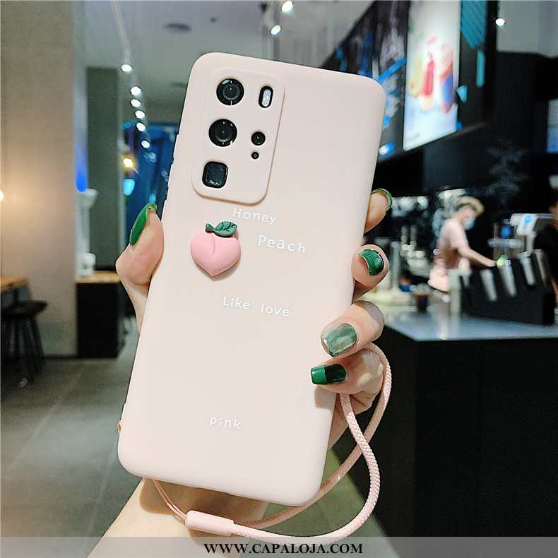 Capas Huawei P40 Pro Silicone Antiqueda Malha Feminino Verde, Capa Huawei P40 Pro Fosco Barato