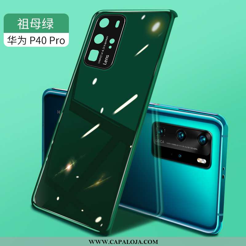 Capas Huawei P40 Pro Slim Masculino Nova Vidro Verde Militar, Capa Huawei P40 Pro Tendencia Baratas