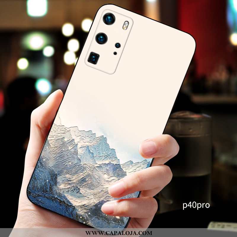 Capas Huawei P40 Pro Super Midi Vermelha Feminino Azul Escuro, Capa Huawei P40 Pro Protetoras Barata