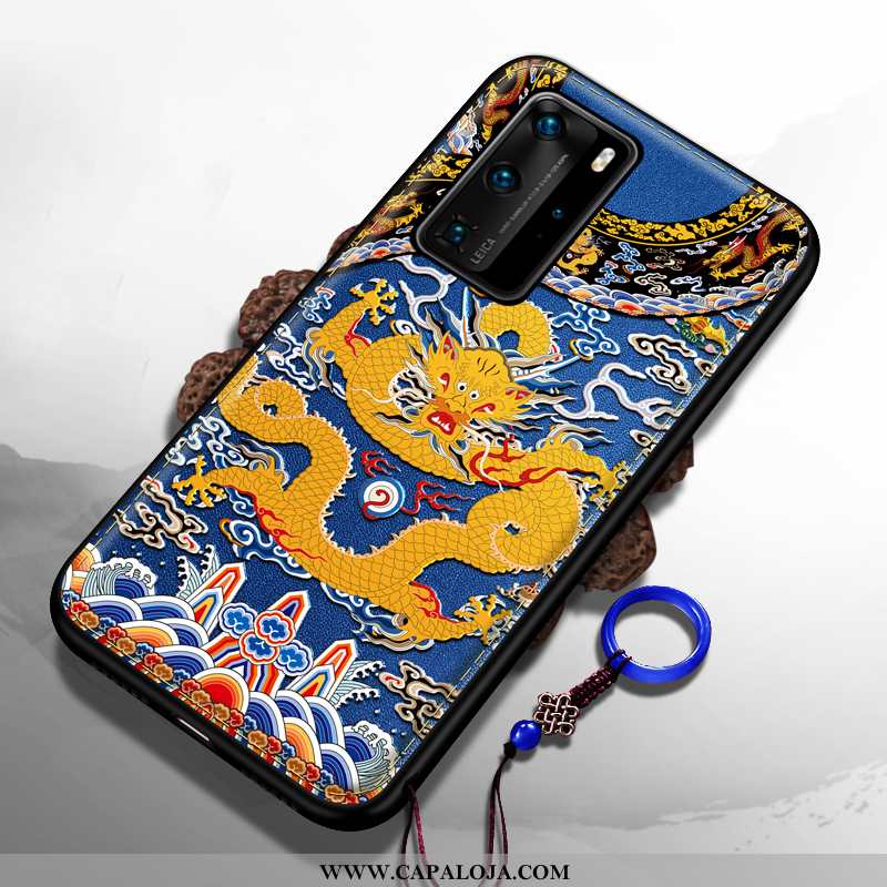 Capas Huawei P40 Pro Tendencia Completa Slim Resistente Amarelo, Capa Huawei P40 Pro Soft Baratos