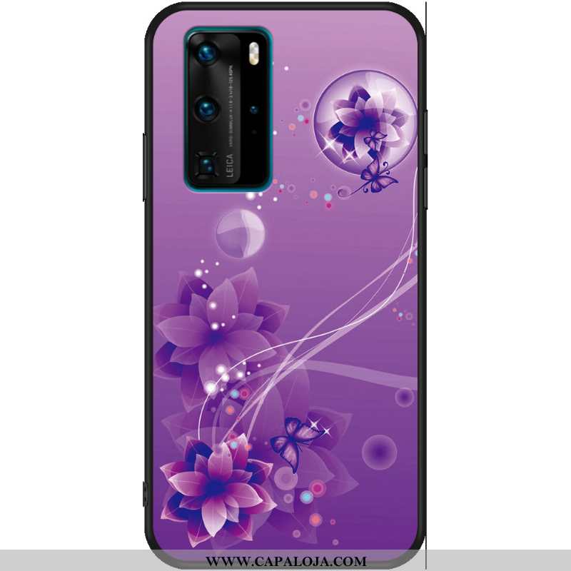 Capas Huawei P40 Soft Roxa Masculino Personalizado Roxo, Capa Huawei P40 Protetoras Baratas