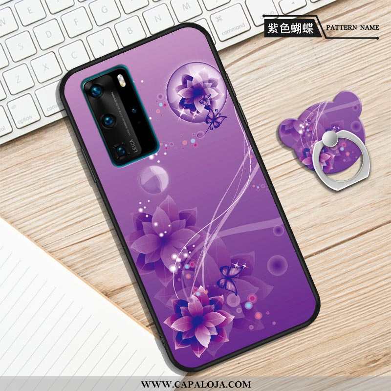 Capas Huawei P40 Soft Roxa Masculino Personalizado Roxo, Capa Huawei P40 Protetoras Baratas