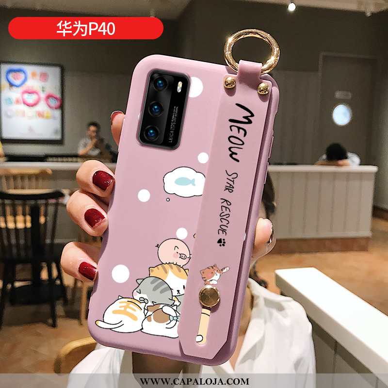 Capas Huawei P40 Tendencia Vermelha Personalizada Rosa, Capa Huawei P40 Soft Baratos