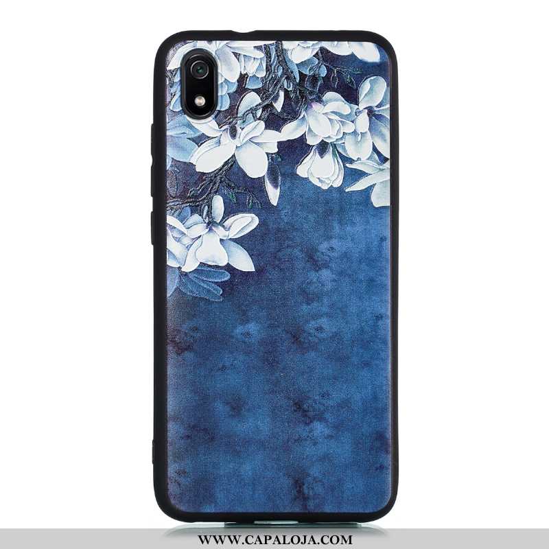 Capas Huawei Y5 2020 Fosco Slim Azul Escuro Antiqueda, Capa Huawei Y5 2020 Personalizada Barato