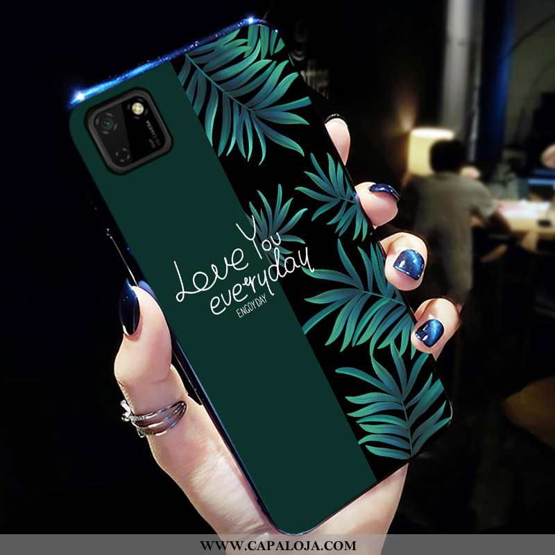 Capas Huawei Y5p Personalizado Feminino Fosco Verde, Capa Huawei Y5p Criativas Online