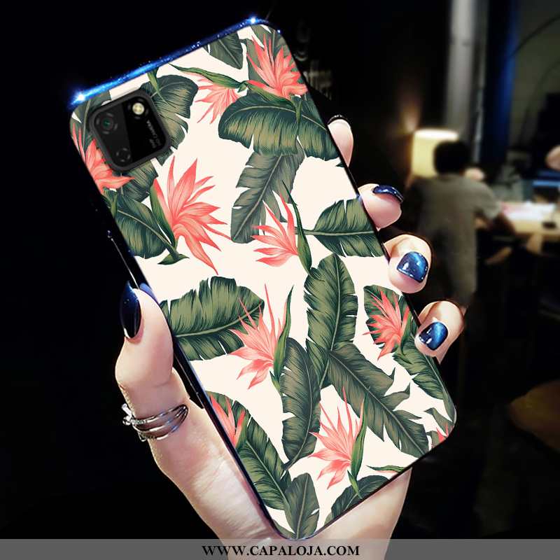 Capas Huawei Y5p Personalizado Feminino Fosco Verde, Capa Huawei Y5p Criativas Online