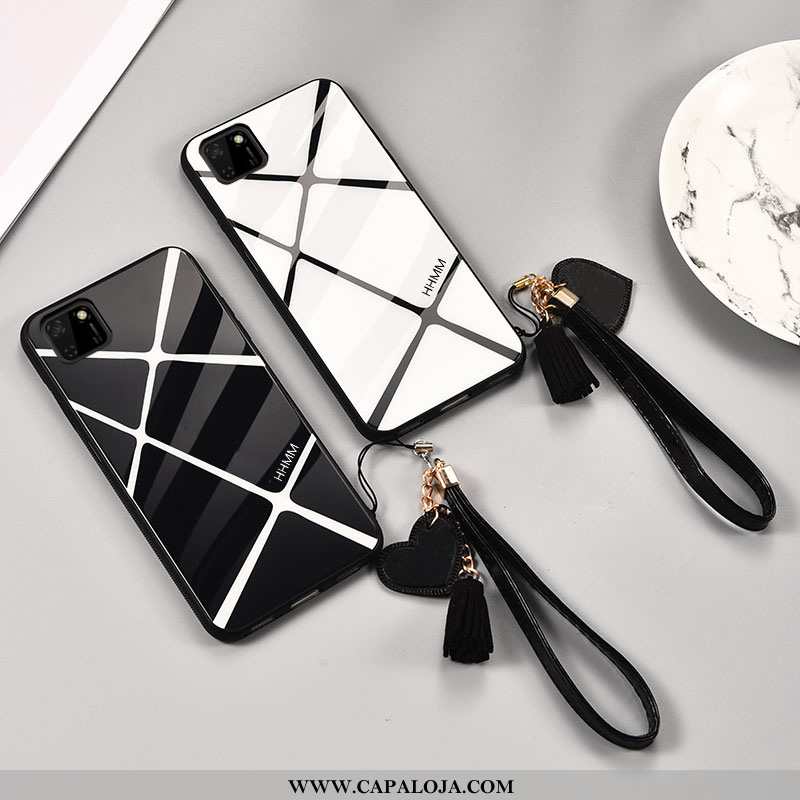 Capas Huawei Y5p Slim Branco Antiqueda Moda, Capa Huawei Y5p Tendencia Promoção