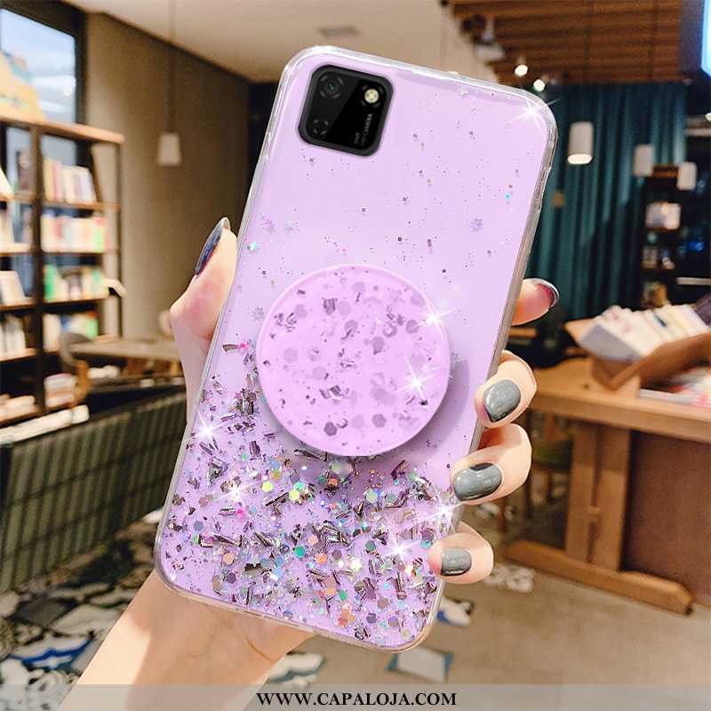 Capas Huawei Y5p Soft Cristais Tendencia Rosa, Capa Huawei Y5p Super Venda