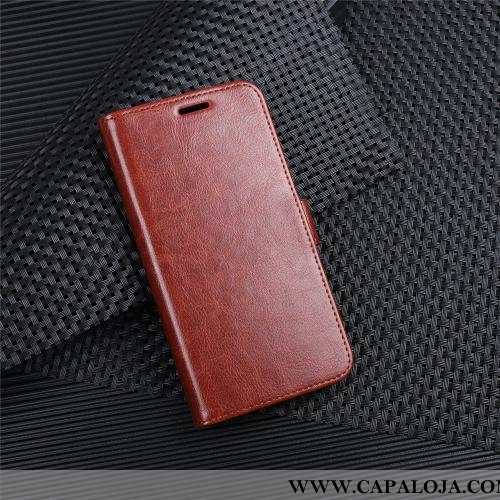 Capas Huawei Y6 2020 Carteira Business Telemóvel Cover Vermelho, Capa Huawei Y6 2020 Couro Venda