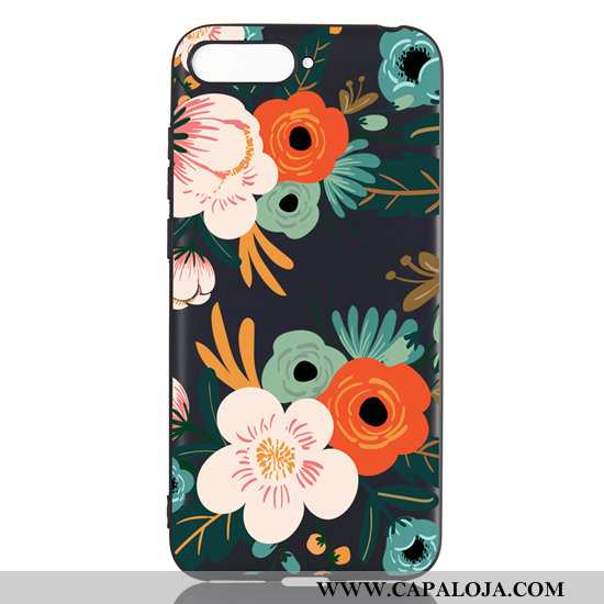 Capas Huawei Y6 2020 Tendencia Preto Desenho Animado, Capa Huawei Y6 2020 Soft Comprar