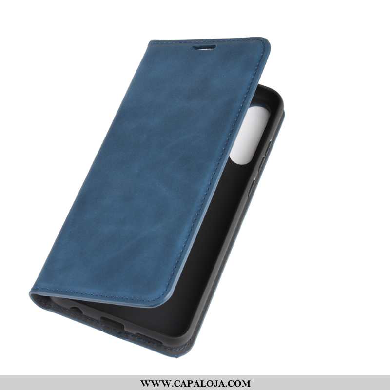 Capas Huawei Y6p Couro Antiqueda Telemóvel Cases Azul, Capa Huawei Y6p Protetoras Venda