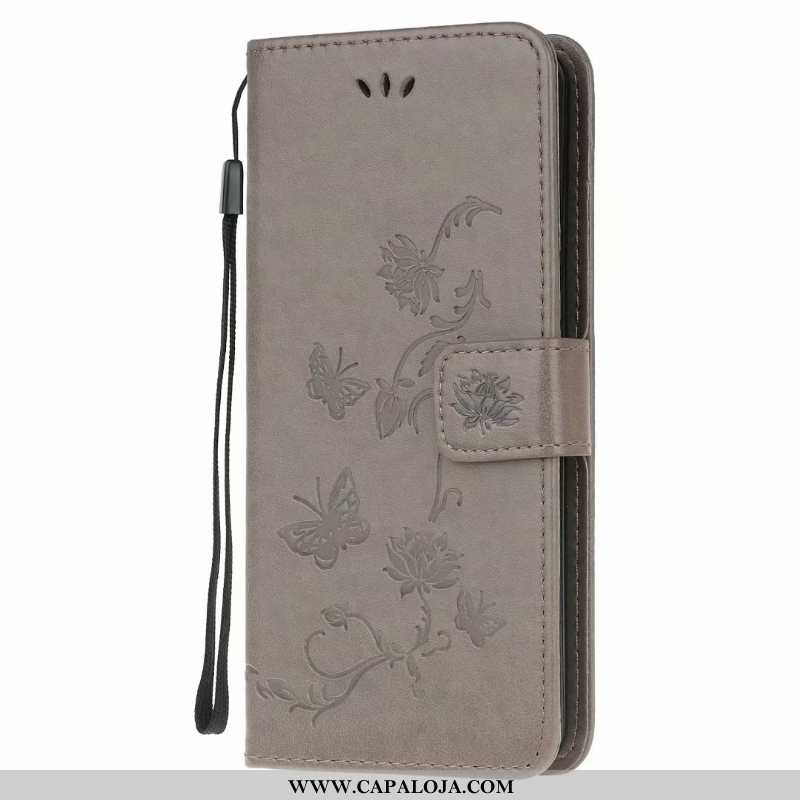 Capas Huawei Y6p Couro Telemóvel Antiqueda Roxa Roxo, Capa Huawei Y6p Soft Baratas