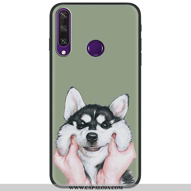 Capas Huawei Y6p Soft Verde Pintado Telemóvel, Capa Huawei Y6p Protetoras Online