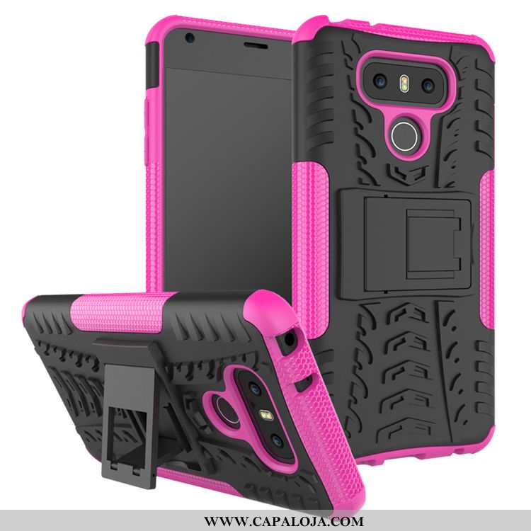 Capas Lg G6 Protetoras Antiqueda Telemóvel Antiderrapante Preto, Capa Lg G6 Silicone Baratas