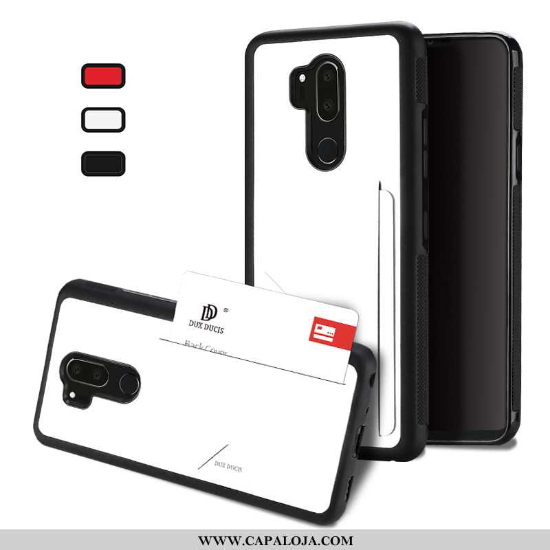 Capas Lg G7 Thinq Protetoras Completa Telemóvel Preto, Capa Lg G7 Thinq Transparente Baratas