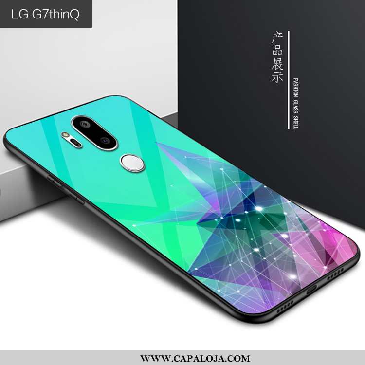 Capas Lg G7 Thinq Protetoras Minimalista Moda Roxo, Capa Lg G7 Thinq Vidro Online