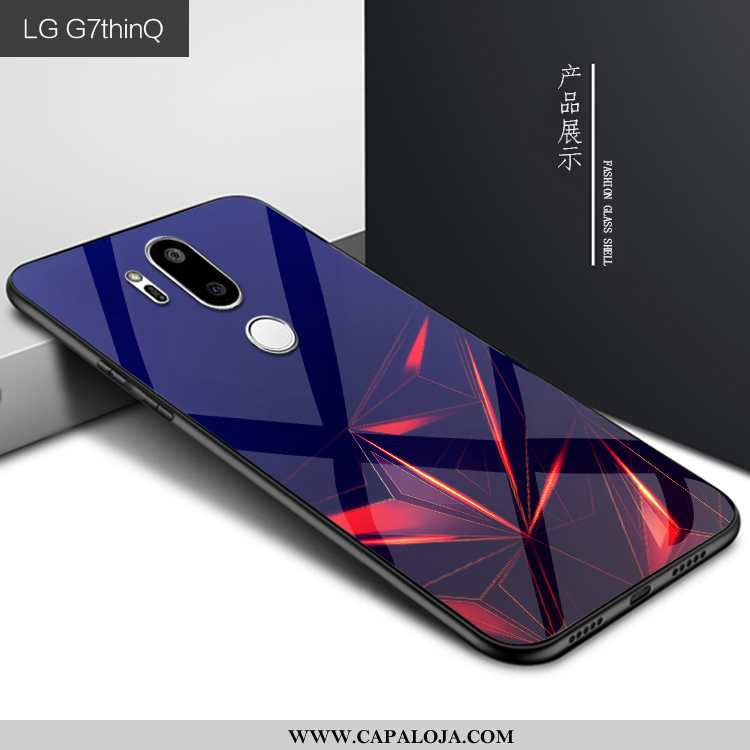 Capas Lg G7 Thinq Protetoras Minimalista Moda Roxo, Capa Lg G7 Thinq Vidro Online