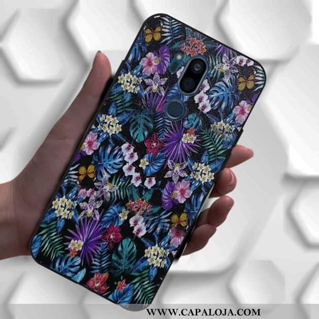 Capas Lg G7 Thinq Soft Catinet Masculino Personalizado Preto, Capa Lg G7 Thinq Silicone Promoção