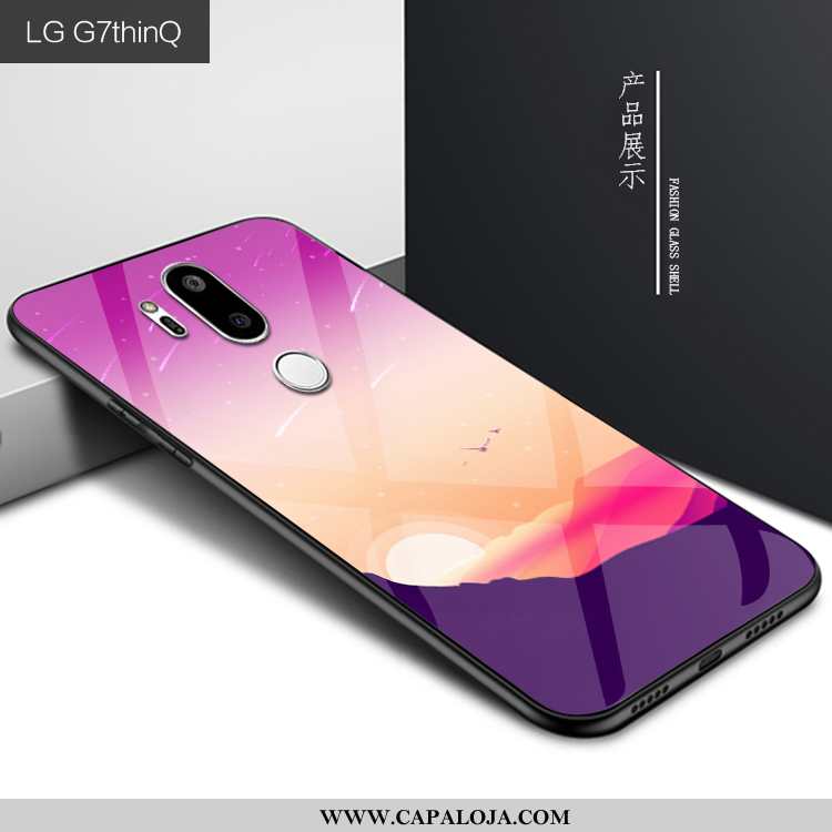 Capas Lg G7 Thinq Vidro Feminino Protetoras Roxo, Capa Lg G7 Thinq Personalizado Venda