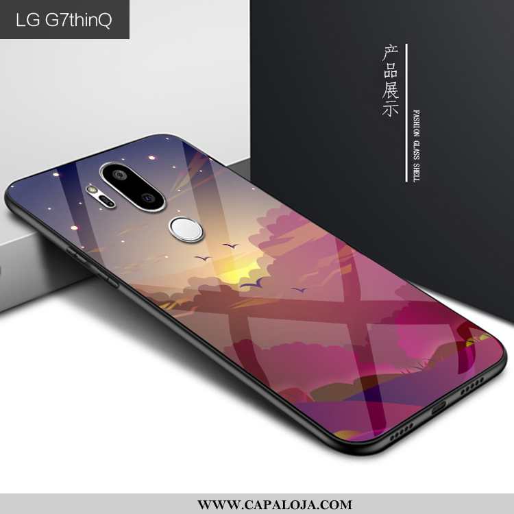 Capas Lg G7 Thinq Vidro Feminino Protetoras Roxo, Capa Lg G7 Thinq Personalizado Venda