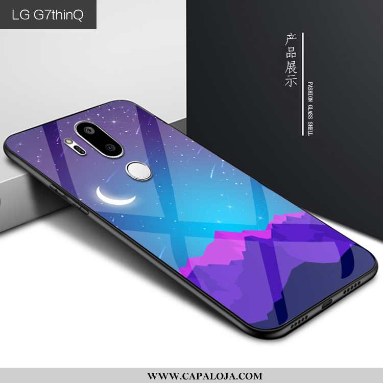 Capas Lg G7 Thinq Vidro Feminino Protetoras Roxo, Capa Lg G7 Thinq Personalizado Venda