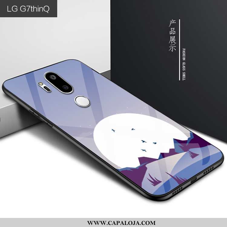 Capas Lg G7 Thinq Vidro Feminino Protetoras Roxo, Capa Lg G7 Thinq Personalizado Venda