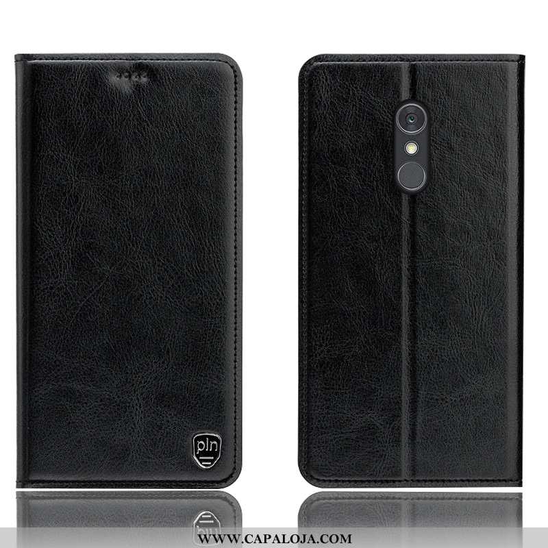 Capas Lg Q Stylus Protetoras Antiqueda Telemóvel Cover Castanho, Capa Lg Q Stylus Couro Genuíno Onli