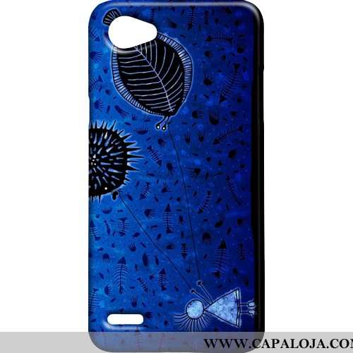 Capas Lg Q6 Fosco Life Telemóvel Azul, Capa Lg Q6 Baratos