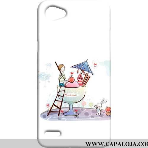 Capas Lg Q6 Fosco Life Telemóvel Azul, Capa Lg Q6 Baratos