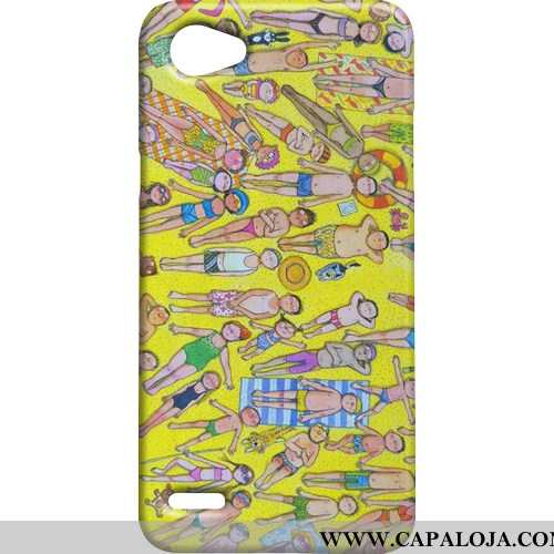 Capas Lg Q6 Fosco Life Telemóvel Azul, Capa Lg Q6 Baratos