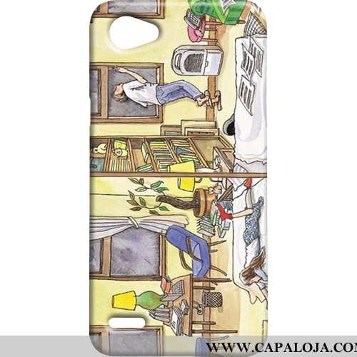 Capas Lg Q6 Fosco Life Telemóvel Azul, Capa Lg Q6 Baratos